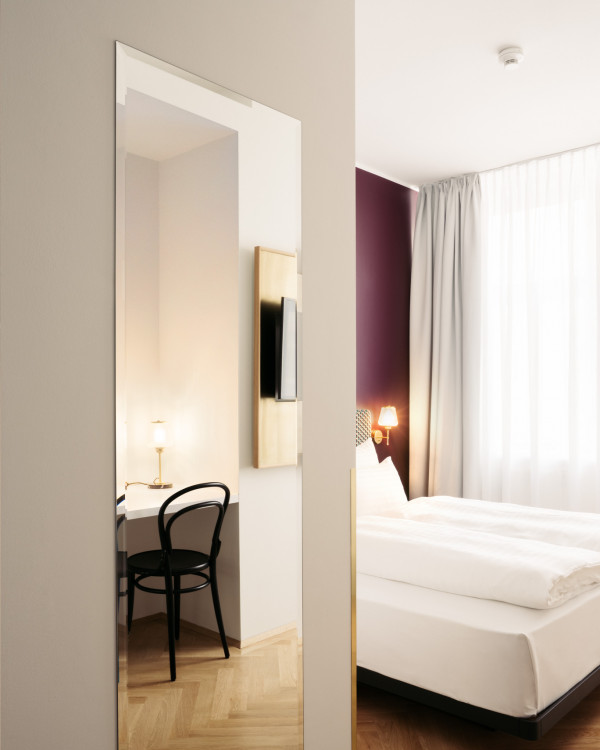 Smart Atrium Zimmer im  Hotel in der Mariahilfer Straße
